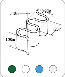 Small 23mm Wave - Base - 30mm Sidewall PU