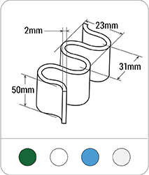 Small 23mm Wave - Base - 50mm Sidewall PU