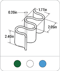 Large 45mm Wave - Base - 60mm Sidewall PU