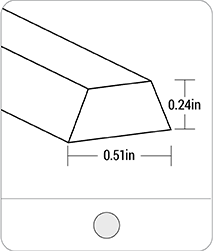 Tracking guides - AMOD PU - Solid