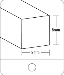 Tracking guides - M12 PVC