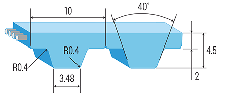 T10 Steel (50) Linear