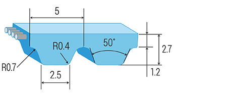 AT5 Steel (10) Linear